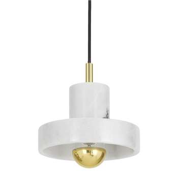 Tom Dixon - Stone Pendant Light (H10.6 x W18 x D18cm)