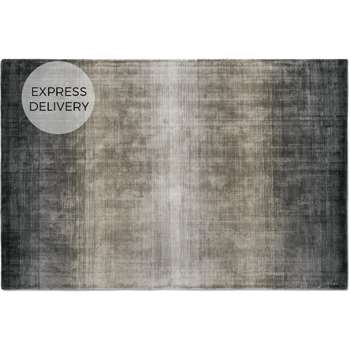 Tonos Graded Viscose Rug Large, Warm Grey (H160 x W230 x D1.7cm)