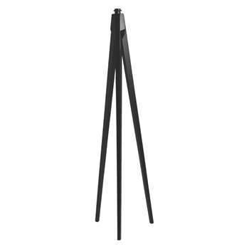 Tripod Dark Stained Wooden Tripod Floor Lamp Base (148 x 42cm)