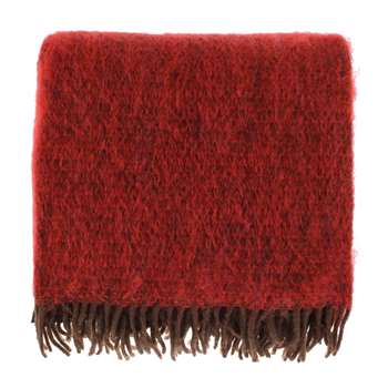 Tudela Mohair Blanket, Red (130 x 180cm)