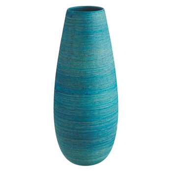 Turk Blue ceramic vase