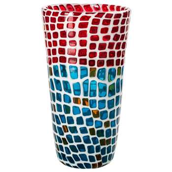 Venini - Ravenna Mosaic Glass Vase (H26 x W14 D14cm)