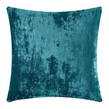 William Yeoward - Paddy Velvet Cushion - Peacock (H50 x W50cm)