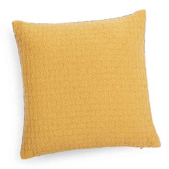 YEP mustard yellow/grey cushion (40 x 40cm)