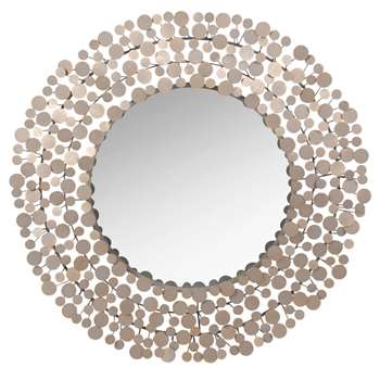 ZAMBIE Metal Mirror (H73 x W73 x D6.5cm)