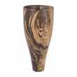 A by Amara - Wood Swirl Tall Vase (H41 x W19 x D19cm)