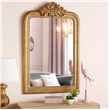 ALTESSE Mirror with gold mouldings (119.5 x 76.5cm)