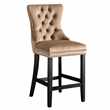 Antoinette Bar stool Taupe (H94 x W49 x D51cm)