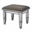 Antoinette Toughened Mirror Stool (43 x 50cm)