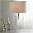 Bowery Table Lamp - Clear (H54.5 x W33 x D33cm)