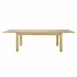 DANUBE Wooden extending dining table (78 x 200-300cm)