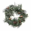Designed by AMARA Christmas - Frosted Pinecone Wreath - Green (H50 x W50cm)