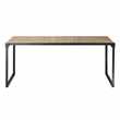 DOCKS Wood and metal industrial dining table (Width 180cm)