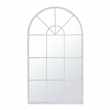 Habitat Arch Window Mirror - Grey (H70 x W40 x D2cm)