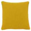 Habitat Paloma Saffron Yellow Knitted Cotton Cushion (H45 x W45cm)