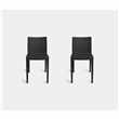Hay Furniture - Elementaire Chair, Anthracite (H79.5 x W42 x D49.5cm)