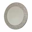 Home Treats Silver Mosaic Round Mirror (Diameter 40cm)