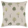 John Lewis & Partners Mini Trees Cushion Green (H45 x W45cm)