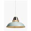 John Lewis & Partners Carmine Easy-to-Fit Ceiling Light Shade, Lichen (H16 x W30 x D30cm)
