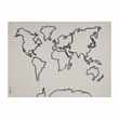 Lorena Canals - Canvas Map Wall Hanging (H122 x W164.5cm)