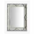 Louvel Rectangular Mirror, White (H118 x W88 x D6.5cm)