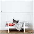 Luxury Wood Toddler Bed in White (94 x 146cm)