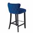 Margonia Bar stool Ink Blue (H94 x W48 x D50cm)