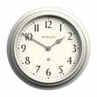 Newgate Clocks - Westhampton Wall Clock - Linen Grey (H50 x W50 x D6.5cm)