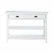 NEWPORT Wooden console table, white, (Width 120cm)