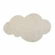 Off-white short pile cloud rug (125 x 200cm)
