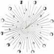Out of the Blue Wall Clock, Silver (Diameter 50cm)