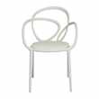 Qeeboo - Loop Outdoor Chair - White (H84 x W56 x D52cm)