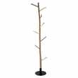 RIVAGE wood and black metal coat stand(188 x 36cm)