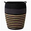 Seagrass Striped Laundry Basket (H55 x W45 x D45cm)
