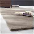 SOFT woollen low pile rug in beige 250 x 350cm