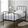Stamford Single Bed, Black (120 x 198cm)