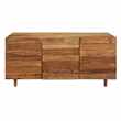 TENNESSEE - Recycled wood 3-door sideboard (H75 x W165 x D45cm)