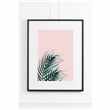 Tropical Blush No.1 - Black Frame (H90 x W70cm)