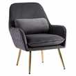 Watson Lounge Chair - Smoke Grey (H78 x W68 x D73cm)